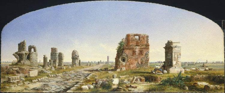 unknow artist The Appian Way Sweden oil painting art